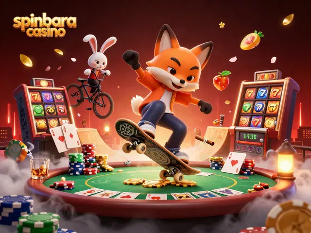Experience the excitement at spinbara casino with dynamic games, vivid characters, and thrilling visuals.